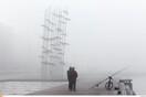 Πυκνή ομίχλη σκέπασε τη Θεσσαλονίκη