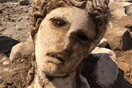 Ανακαλύφθηκε στη Ρώμη μαρμάρινη κεφαλή του θεού Διόνυσου ηλικίας 2.000 ετών