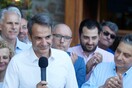 Μητσοτάκης από Εύβοια: Κάθε ψήφος μετράει - Ζητώ ισχυρή εντολή
