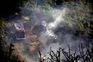 Ξυλόκαστρο: Ολονύκτια μάχη με τις φλόγες - Σε εξέλιξη η φωτιά
