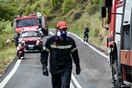 Πυρκαγιά στη Μάνδρα κοντά στα διόδια - Κινητοποίηση της Πυροσβεστικής