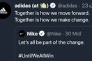 H Adidas έκανε retweet το σποτ της Nike: «Μαζί προχωράμε μπροστά» - ΒΙΝΤΕΟ