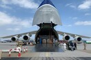 «Ελ. Βενιζέλος»: 80 τόνοι υγειονομικού υλικού μεταφέρθηκαν με αεροσκάφος Antonov