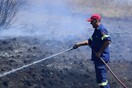 Φωτιά στον Ασπρόπυργο - Διακοπή στα δρομολόγια του Προαστιακού