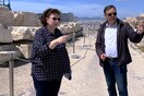 Στην Ακρόπολη η Μενδώνη - Αυτοψία και οδηγίες πριν ανοίξει πάλι ο αρχαιολογικός χώρος