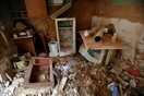 Το κατεστραμμένο σπίτι της Προέδρου Εφετών που δέχτηκε επίθεση τα ξημερώματα