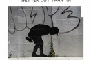 “Better Out Than In”: Κάτι καινούριο ετοιμάζει ο Banksy...