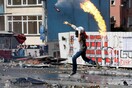 Η πλατεία Ταξίμ σήμερα το πρωί 