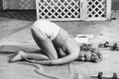 Η Marilyn Monroe κάνει γυμναστική
