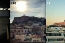 100 φωτογραφίες της Ακρόπολης, τραβηγμένες από 100 διαφορετικές ταράτσες της Αθήνας