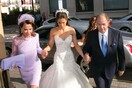 Δυο φωτο απ' το γάμο της μοναχοκόρης της Γιάννας Αγγελοπούλου στο Λονδίνο