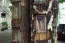 Μια υπαίθρια βιβλιοθήκη ως έργο της στριτ-αρτ