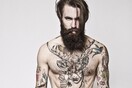 @rickifuckinhall: Ένας ροκ σταρ της μόδας γεμάτος τατουάζ και γένια 