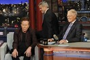 O Tom Waits και ο George Clooney στον Letterman