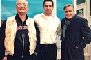Μπιλ Μάρεϊ και Τζορτζ Κλούνεϊ στην Αστόρια για αυθεντικό ελληνικό φαγητό
