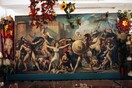 Οι Σαβίνες του Λούβρου σε νησιώτικο καφενείο