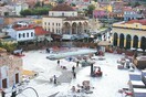 Η αναμορφωμένη πλατεία στο Μοναστηράκι
