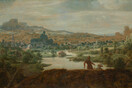 Hercules Segers, “River Landscape With Figures” (1625-30)