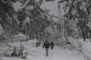 ΕΜΥ: Μια από τις εντονότερες των τελευταίων 40 ετών η χιονόπτωση της «Μήδειας»