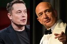 «Star Wars» μεταξύ Μπέζος και Μασκ: Διαμάχη SpaceX και Amazon για το δορυφορικό ίντερνετ
