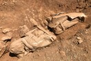 Εντυπωσιακή ανακάλυψη στην Παιανία: Επιτύμβιο μνημείο με δυο γυναικείες μορφές σε φυσικό μέγεθος