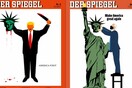 Ο Μπάιντεν επανατοποθετεί το κεφάλι στο Άγαλμα της Ελευθερίας - Το εξώφυλλο του Spiegel αποκαθιστά την τάξη