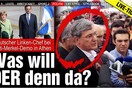 Η Bild «στάμπαρε» τον επικεφαλής του Die Linke, δίπλα στον Τσίπρα