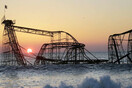 Αποσυναρμολογείται το roller coaster που η Sandy έριξε στον ωκεανό
