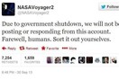 «Shutdown» και στο Twitter κυβερνητικών υπηρεσιών