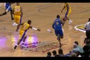 Μπασκετμπολίστας των Lakers έριξε το παπούτσι του σε αντίπαλο