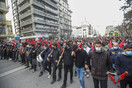 Συλλαλητήριο φοιτητών στο κέντρο της Θεσσαλονίκης κατά της αστυνομικής επέμβασης στο ΑΠΘ