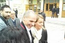 Ο Γιάνης Βαρουφάκης και η σύζυγός του στα Χανιά για την παρέλαση