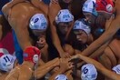Στο βάθρο και τα αγόρια του πόλο υπό τις ιαχές των κοριτσιών!