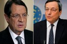 Ο Ντράγκι ζητά εξηγήσεις από τον πρόεδρο Αναστασιάδη