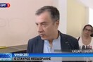Ο Θεοδωράκης στην κάλπη: Σε λίγες ώρες θα πρέπει να αντιμετωπίσουμε ενωμένοι το πρόβλημα της χώρας