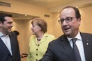 Τσίπρας, Μέρκελ και Ολάντ συμφώνησαν στην ανάγκη για χαμηλά πρωτογενή πλεονάσματα