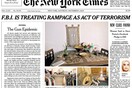 Το σημερινό ιστορικό πρωτοσέλιδο των New York Times για "την πανδημία των όπλων"