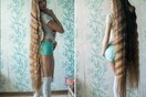 Η γυναίκα που έχει 140 χιλ. followers στο Instagram για τα πολύ μακριά μαλλιά της