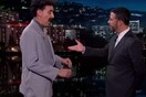 Ο Borat κάνει άνω κάτω το σόου του Jimmy Kimmel