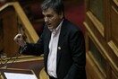 Με κονκάρδα ουράνιο τόξο μίλησε ο Τσακαλώτος για το σύμφωνο