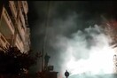 ΒΙΝΤΕΟ - Οργισμένοι Παναθηναϊκοί με καπνογόνα έξω από το σπίτι του Τσίπρα