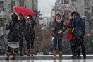 Ρεβεγιόν με χιόνια και στην Αθήνα