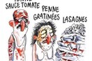 Σκίτσο του Charlie Hebdo παρομοιάζει τα θύματα του σεισμού στο Αματρίτσε με μακαρονάδες κι εξοργίζει