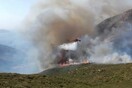 Εύβοια: Ανεξέλεγκτη πυρκαγιά στην Κάρυστο - Στην περιοχή πνέουν άνεμοι έως και 8 μποφόρ