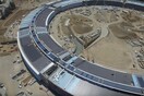 Drone καταγράφει από ψηλά το γιγαντιαίο εργοτάξιο του νέου «διαστημικού» αρχηγείου της Apple