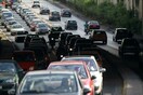 Προβλήματα από τη βροχή στους δρόμους της Αθήνας