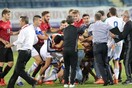 Eπεισόδια στο γήπεδο μετά τη νίκη της Κύπρου μέσα στην Τουρκία