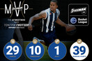Τόντρικ Γκότσερ STOIXIMAN.GR MVP της 10ης αγωνιστικής
