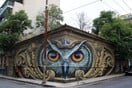 Ένα εντυπωσιακό γκραφίτι στο Μεταξουργείο προκαλεί θαυμασμό σε όλο τον κόσμο