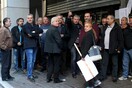 Συγκέντρωση εργαζομένων στον Ευαγγελισμό, έξω από το υπ. Υγείας